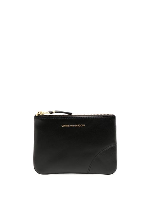 Leather clutch bag COMME DES GARÇONS WALLET | SA81001BLACK